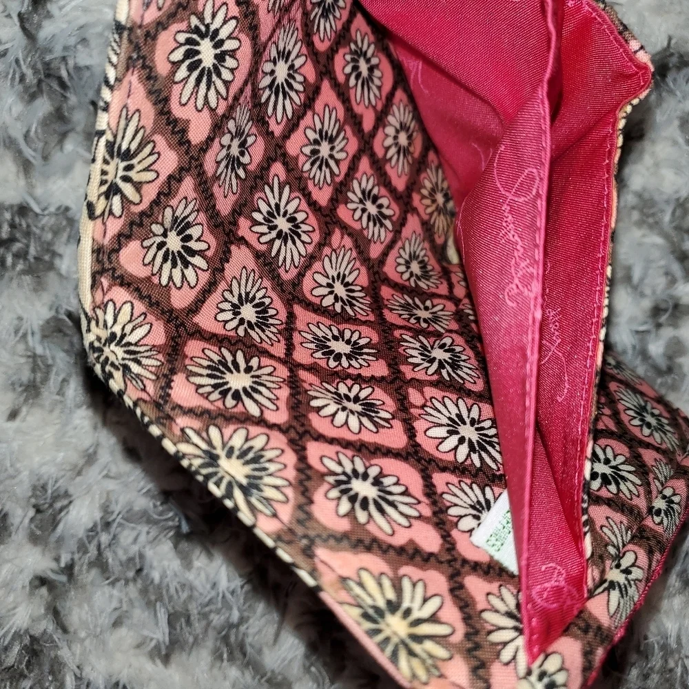 Vera Bradley Mocha Rouge Wallet